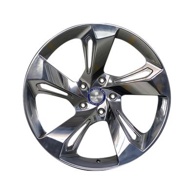 China WRS421 ALLOY Customized High Bright Silver Sport Wheel Rim 20*9.5 Forged Spokes Alloy Car Wheels For Bentley for sale