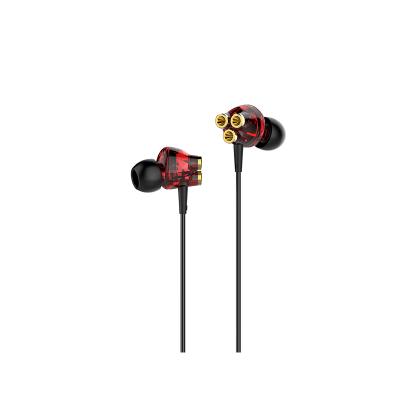 China Portable High Quality Speaker Drivers 3.5mm Jack In-Ear Wired Headphones With Microphone For Music Smartphone for sale