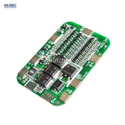 China 6S 15A 24V 50*30*2mm PCM BMS 18650 Lithium Li-ion Battery Charger Protection Board Circuit Module for sale