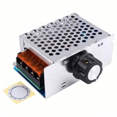 China SVC 4000W 220V AC Thyristor Voltage Regulator Rheostat Electric Motor Speed ​​Controller BTA41600B for sale