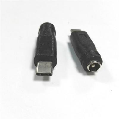 China Automotive USB 3.1 Type C Male To DC 5521 Female Adapter Connector for sale