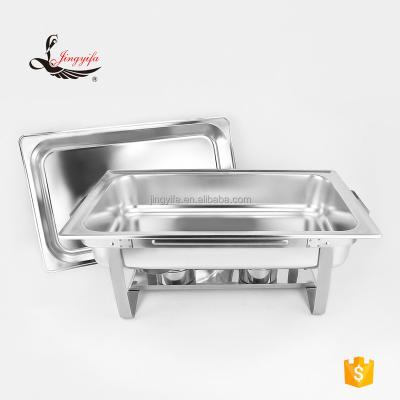 China Luxury 9L Stainless Steel Food Warmer Plate Warming Up For Restaurant Buffet for sale