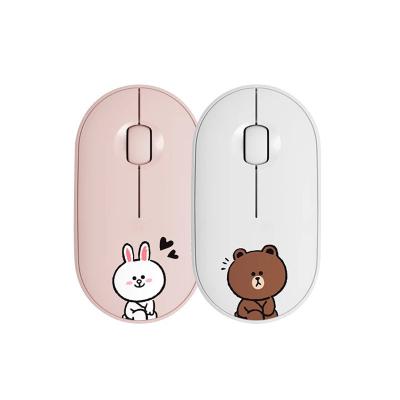 China Cute Mini Wholesale 1000dpi Mini Optical Wireless Office Mouse dual-connectivity for sale