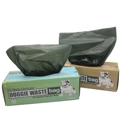 China Stored Compostable Eco Friendly Disposable Dog Poop Waste Bag Biodegradable Dog Poop Bags for sale