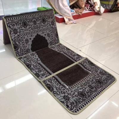 China FOLDING Prayer Mat Portable Folding Rug Muslim Sofa Prop Rug for sale