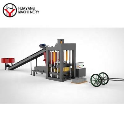 China HY4-30 Hotels Concrete Hydraulic Vibration Brick Making Machine for sale