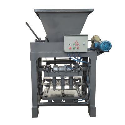 China Standard Block Machine Ash Block Brick Manufacturing Hotels Huayang 4-2B Household Cement Portable Semi-automatic Hollow Fly Machine for sale