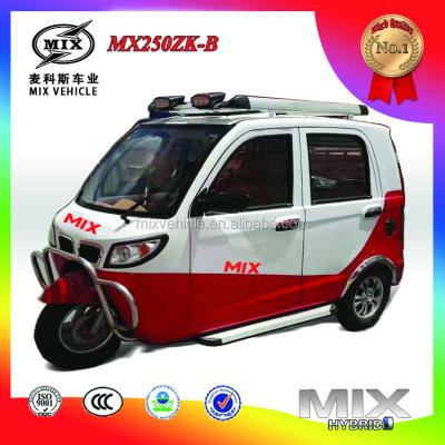 China 250cc 200cc Fully Enclosed Passenger Taxi Three Wheels Motorcycle MI250ZK-B for sale