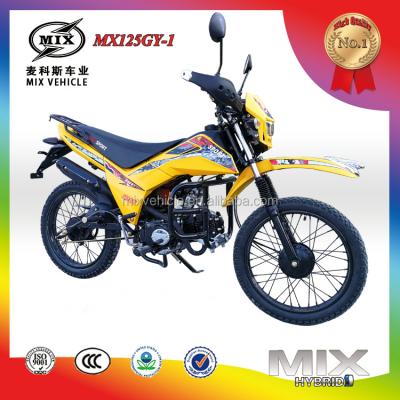 China 2017new arrival 125cc dirt bike/racing bike for adult with high quality and best price MX125GY-1 for sale