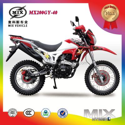 China popular in south america hot sale motorcycle dirt bike adventure motorcycle MX200GY-40 for sale