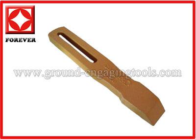 China Yellow Alloy Steel Excavator Bucket Wear Parts with 48HRC - 52HRC Hardness for sale