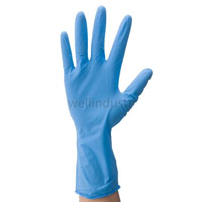 China Multi Duty Disposable Powder Health Care Nitrile Vinyl Examination Nitrile Gloves Free Industries for sale