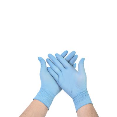 China Disposable Paint Nitriles PVC Beauty Salon Nail Use Powder Free Nitriles Gloves for sale