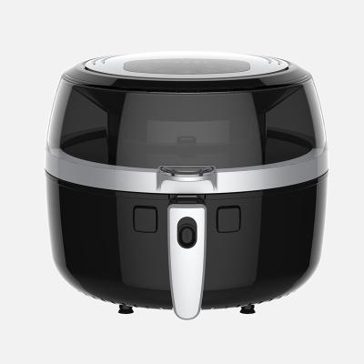 China New Design Hotel 6.5L Electric Cooker Form Digital Touch Screen Air Fryer with Paddle and Perspective Window Deep Air Fryer for sale