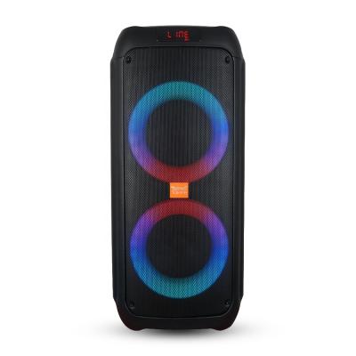 China Feiyang DJ BT Dual Speaker 6.5 inch portable PA party speaker partybox 300 dual with latest LED light TWS wireless speaker FG206-09 for sale