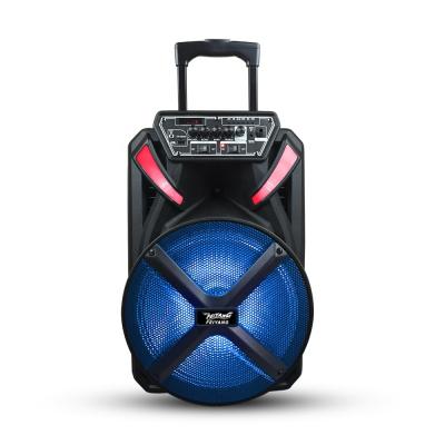 China No Cable Portable Speaker Home Karaoke BTspeaker F12-31 12 Inch Trolley Speaker TWS Tailgate Outdoor Partybox Wireless Karaoke for sale