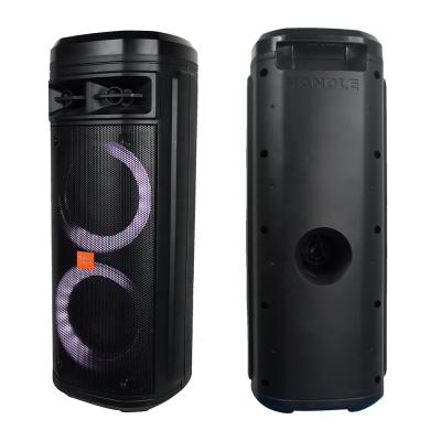 China No Wireless Speaker FG206-06 Dual 6.5 Inch TWS Feiyang Party Music Speaker Home Karaoke Disco Outdoor Audio Stereo Light for sale