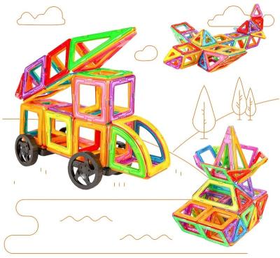 China Safety Sets Big Smart Magnetic Tiles Supplier Golden Education Toy Building Blocks for sale