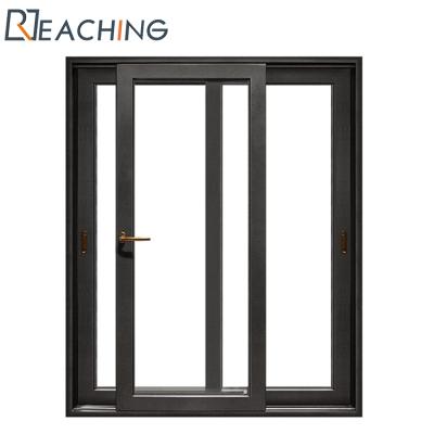 China Window AS2047 Double Folding Screen Design Australian Standard Glass Aluminum Windows Free Whole House Customization Horizontal Sliding for sale