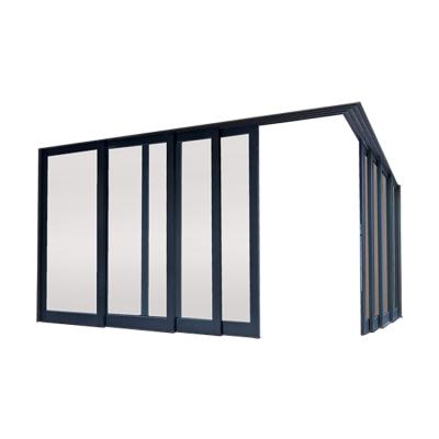 중국 Modern Fashion Designs Aluminum Slim Slides Sliding Patio Pocket Door System 판매용