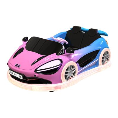 China Indoor and outdoor operation 2022 Hot Square Toy Car Double Parent Car Playground Children's Bumper Car for sale