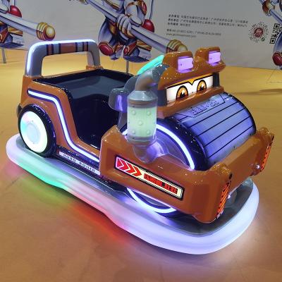 China Indoor and  outdoor operation 2022 new electric bumper car luminous toy car square double children's play car for sale