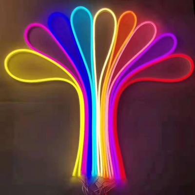 China Square 2835 120leds/M Waterproof Flexible LED Strip Light Horse Racing Lamp Scroller Strips LED Neon Lamp for sale