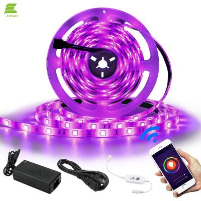 China LANDSCAPE Wireless WiFi Smart Phone APP Controlled Strip Light Kit 5M 60 Dream LED Light 5050 Color LED Strip Lighting for sale