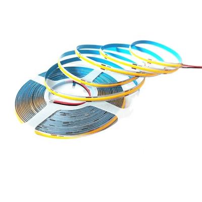 China Hotel High Density Non Led Dot DC 12v 24v High Density Flip Chip COB Strip Lights for sale