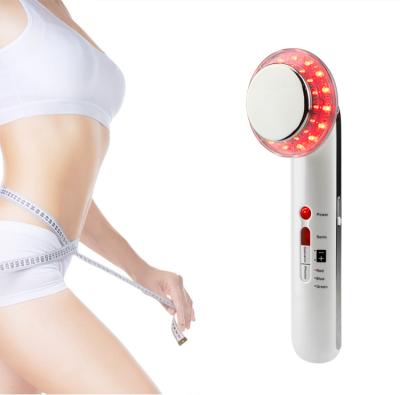 China Wrinkle Remover 7 In 1 Personal Massager Body Slimming Device Ultrasonic Fitness EMS Device for sale