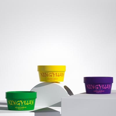 China Wholesale Recycable Rigid Material Eco Friendly Cream Cosmetic Plastic Jar With Lid for sale