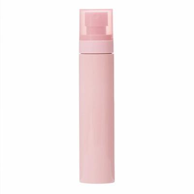 China Fine Mist Spray Bottle Packaging Cosmetics 60ml Pet Mist Spray Bottle Travel Pink Recyclable Material Bottle Cosmetics for sale