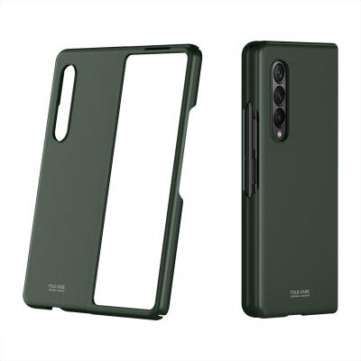 China Matte Design Mobile Phone Case Shockproof Hard PC Full Back Cover Device For Samsung Galaxy Z Fold 3 5G Flip 3 for sale