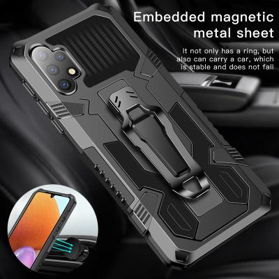 China TPU PC 2 In 1 Case Mobile Phone Accessories For Samsung A32 4G Cell Phone Cheap Cover Hybrid Case For Samsung A32 4G for sale