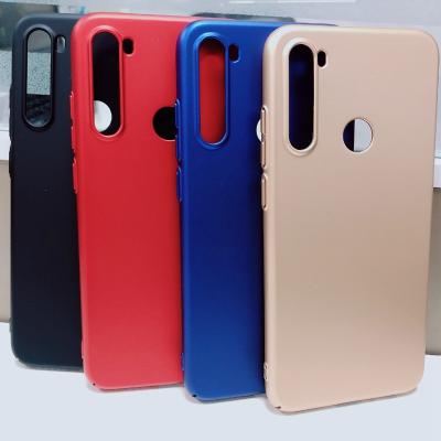 China Ultra Thin Slim Matte Hard Plastic PC Back Phone Case For Xiaomi Redmi Note 8 for sale