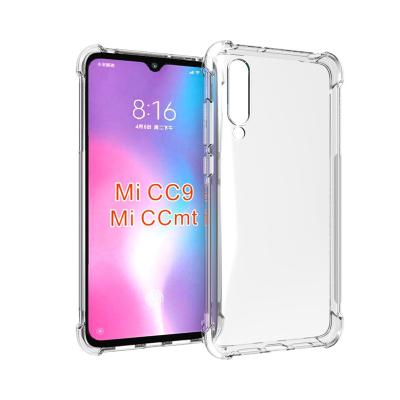 China Airbag Light Corner TPU Shockproof Transparent Soft Case For Xiaomi MI 9 Lite for sale