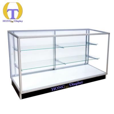 China Smoke Shop/Retail Shop Original Manufacturer Glass Display Showcase Retail Hookah Shops Smoke Display Counter for sale