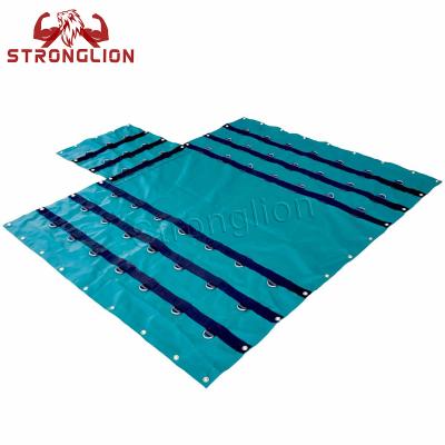 China Durable Heavy Duty 18oz Lumber Tarpaulin 16X24 for sale