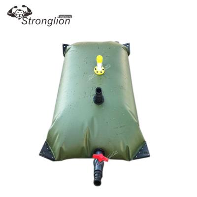 China Farms Wholesales 100 Liter Storage Water Bladder Collapsible PVC Water Tank for sale