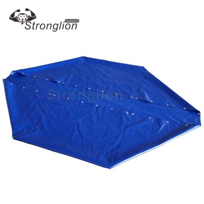 China 6*4ft/5*3ft Waterproof PVC Tarpaulin Open Trailer Cover for sale