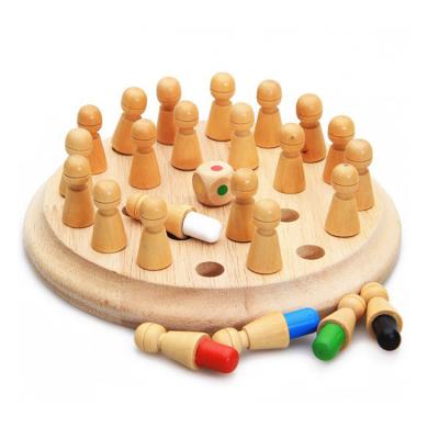 China Wholesale Eco-Friendly Educational Children Chess Game Competition or Memory Match Wooden Stick Chess Puzzle Game for Family Party for sale