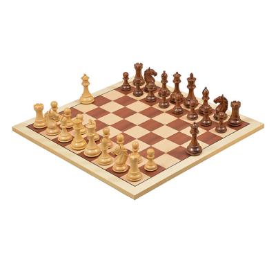 China Chess Game Competition Or Puzzle Game Custom Logo European High Quality Classic All Kinds Of Chessboard Play Wooden Chess Board Games Set for sale