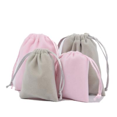 China Easy Carry and Shear Drawstring Gym Backpack String Polyester Fleece Bag Soft Materical Beach Bag for Women Man Kids for sale