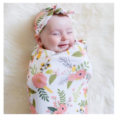 China Antibacterial Cotton Cartoon Newborn Baby Sleep Backs Newborn Baby Blankets for sale