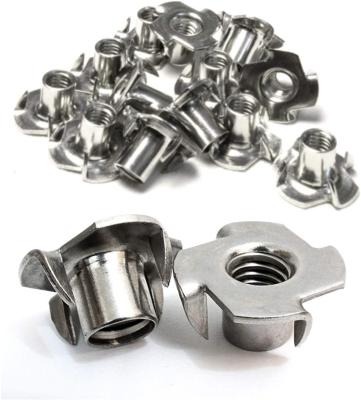 China Heavy Industry Customize M2-14 4 T Standard Multidirectional Nuts 304 Stainless Steel for sale