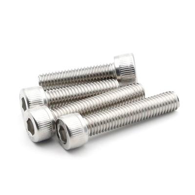 China Stainless Steel OEM ODM Socket Head Bolts M1.6 M2 M3 M4 M5 12.9 Cup Head Socket Screw Titanium Gr5 Bolts With Nuts for sale