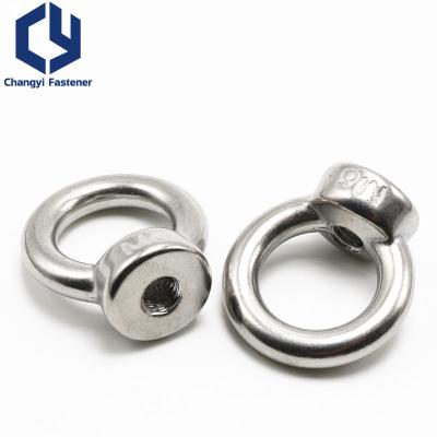 China Heavy Industry Stainless Steel Lifting Ring Nuts With High Strength Stainless Steel for sale