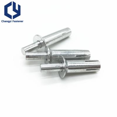 China OEM Stainless Steel 304 Stainless Steel Milled Drive Aluminum Pin 316 Full Drive Rivet Head Hammer Rivets for sale