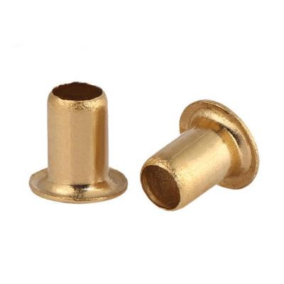 China High Quality Custom Full Cavity Porcelain Stainless Steel Brass Waterproof Charms Hollow Out Copper Rivets for sale