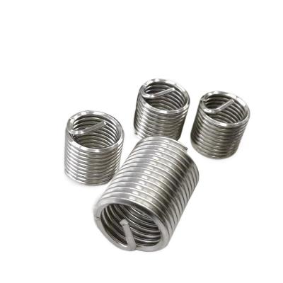 China GALVANIZED high quality M6M8M10 thread thread insert threading insert with 304 stainless steel1/4-28UNF material thread thread insert for sale